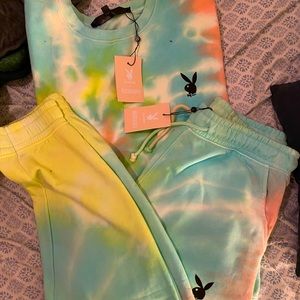 Playboy x Missguided Sweatshirt & Pants